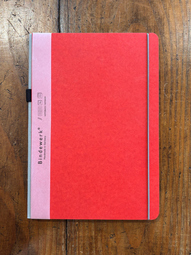 Carnet A4 Contemporary Gris/Rouge - Bindewerk