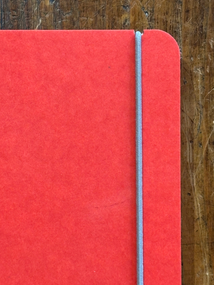 Carnet A4 Contemporary Gris/Rouge - Bindewerk