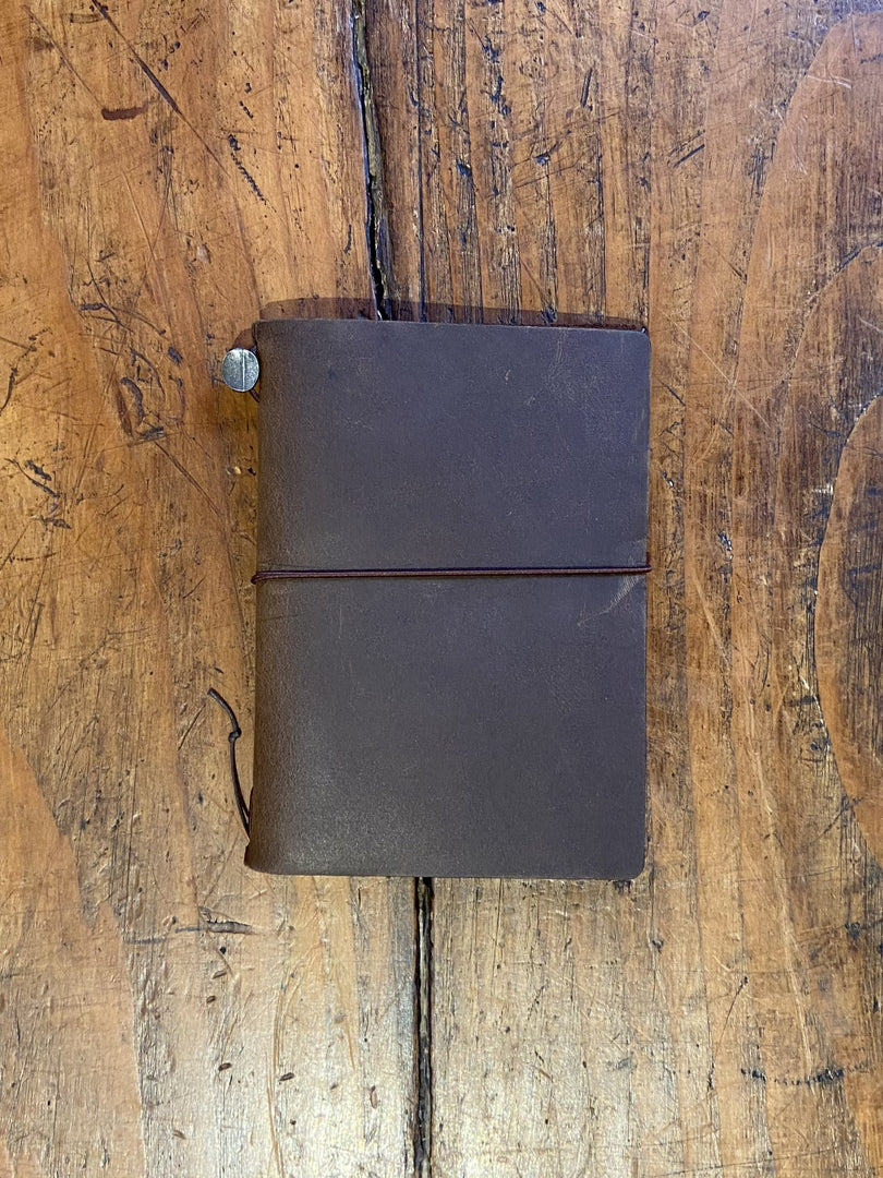 Passport Size Brown - Traveler's Notebook