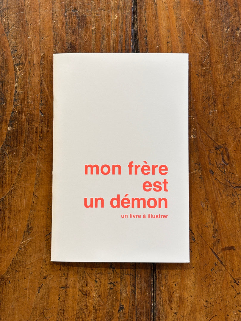 Carnet Mon Frère Est Un Démon - Supereditions