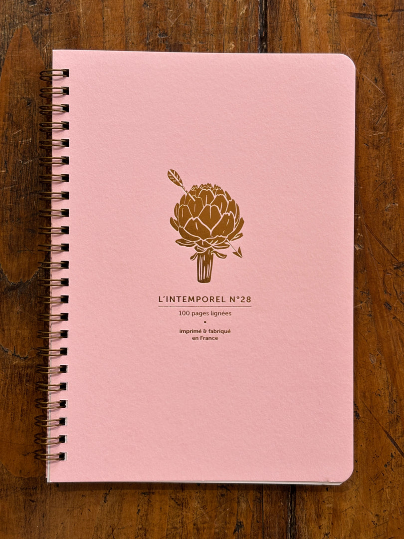 Carnet L'intemporel n°28 ARTICHAUT - Les Éditions Du Paon