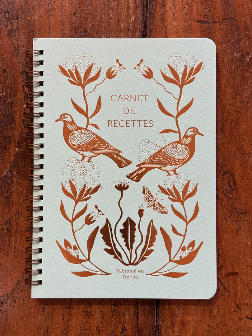 Carnet De Recettes Coton - Les Éditions Du Paon