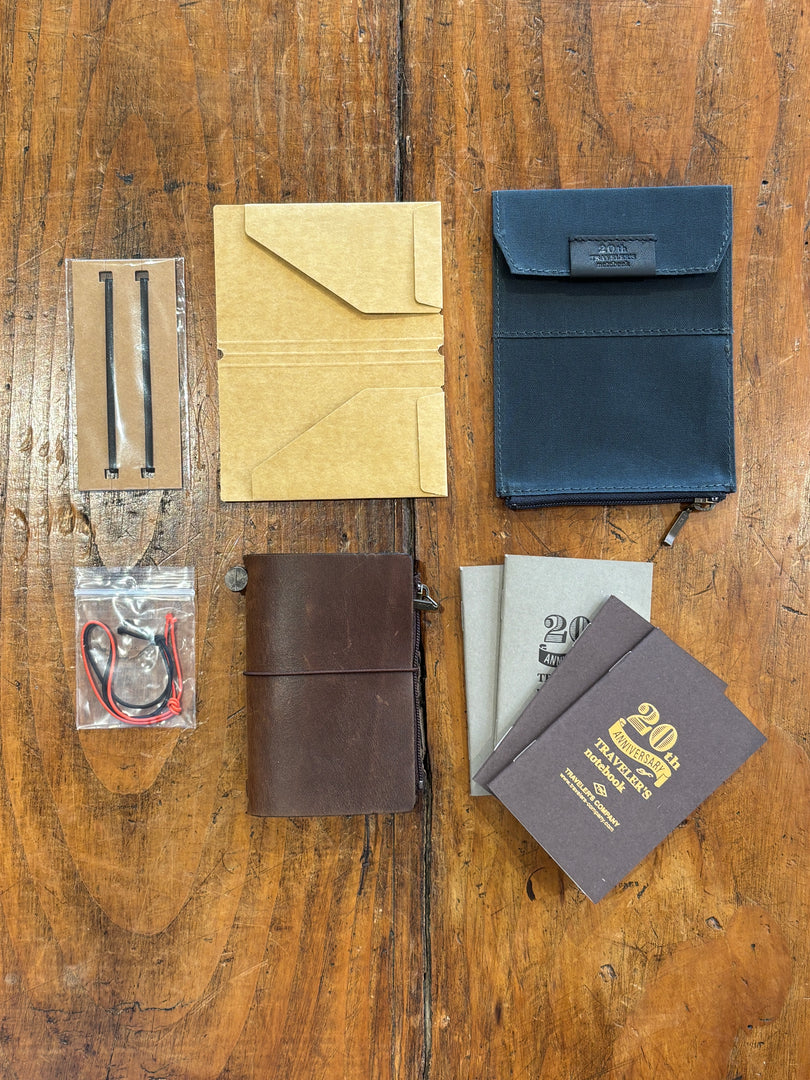 Notebook Marron 20th Anniversary - Traveler's Notebook