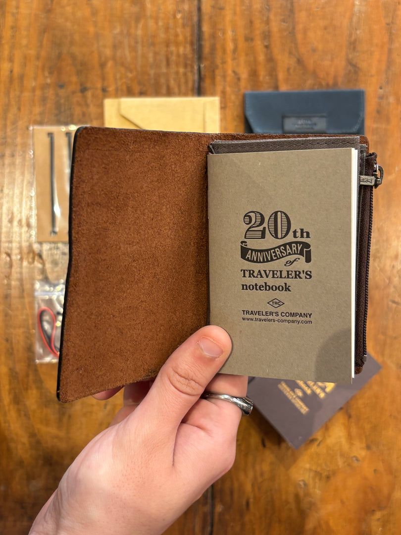 Notebook Marron 20th Anniversary - Traveler's Notebook