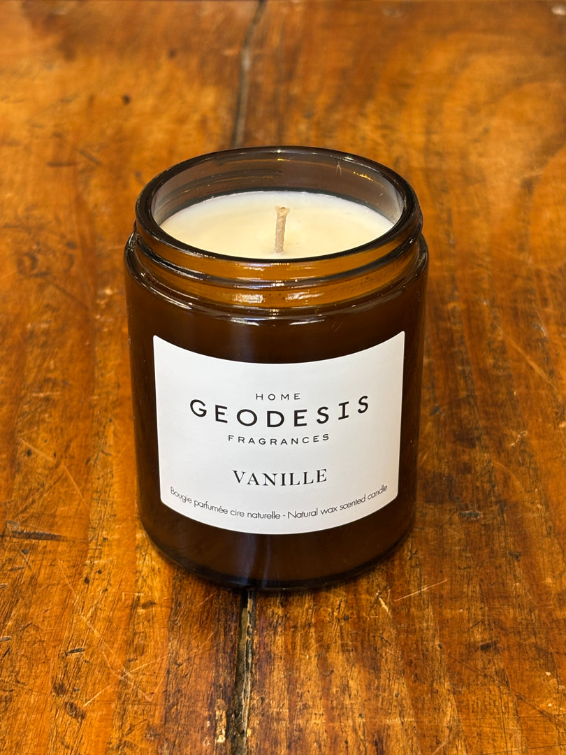 Bougie Pommadier Vanille - Geodesis