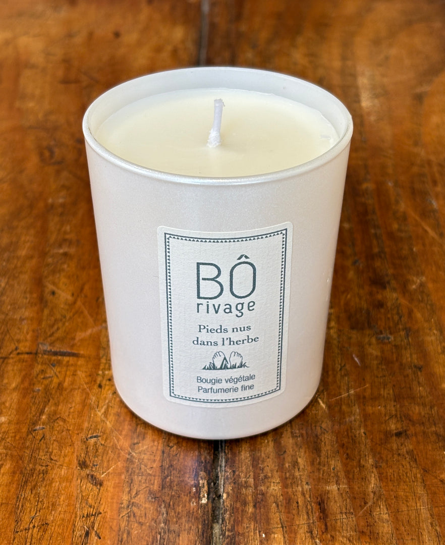 Bougie Parfumée Pieds Nus Dans l'Herbe - Bô Rivage
