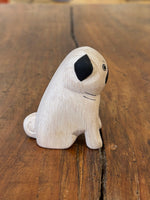 Chargez l'image dans le visionneur de galerie, Chien Carlin Figurine en Bois - T-Lab.