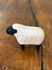 Mouton Figurine en Bois - T-Lab.