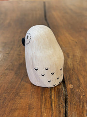 Hibou Figurine en Bois - T-Lab.