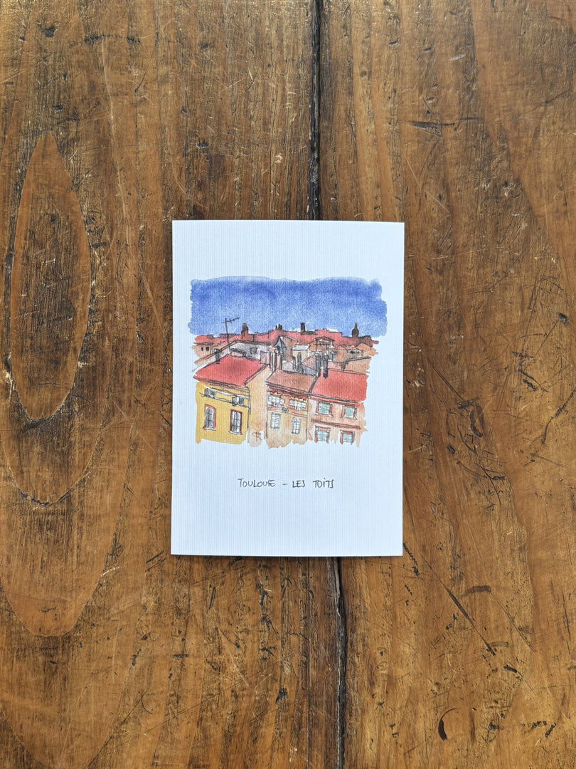 Les Toits - Carte Postale Toulouse