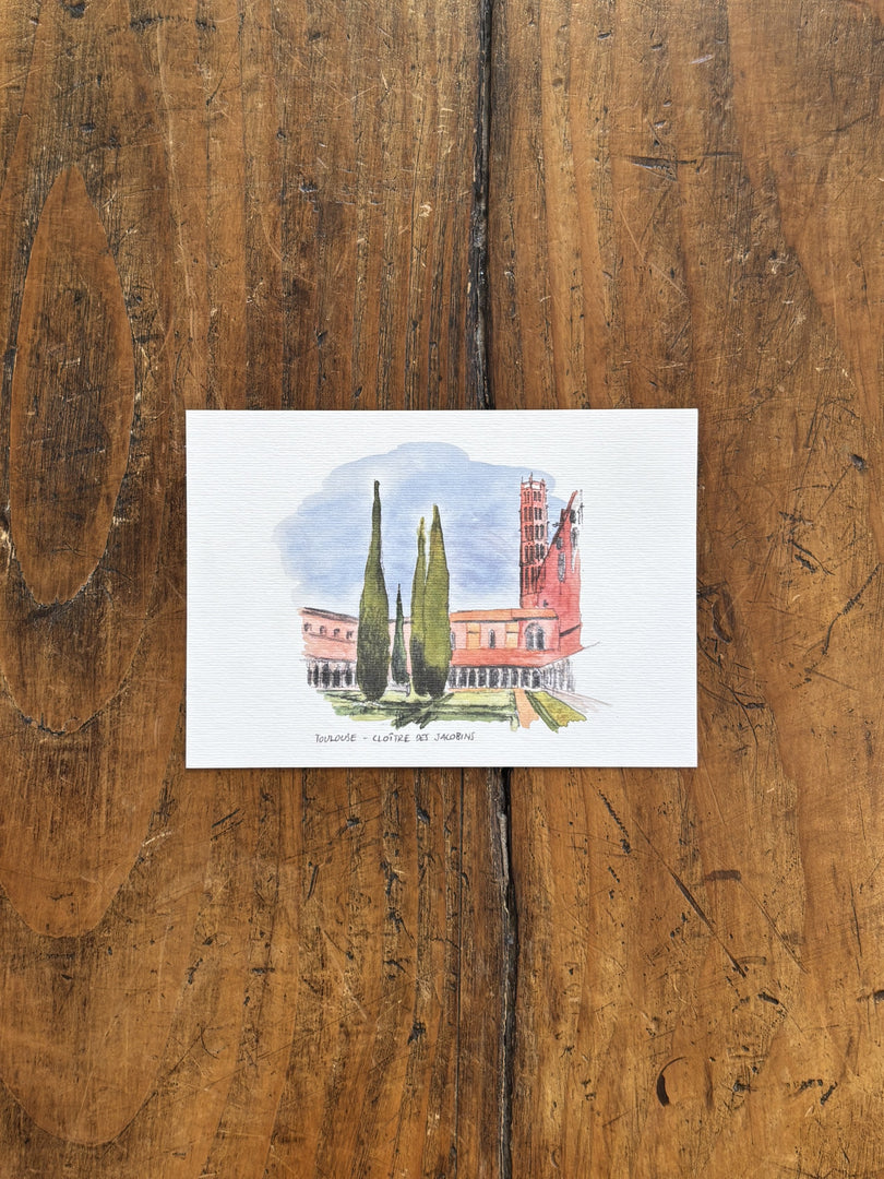 Cloître Des Jacobins - Carte Postale Toulouse