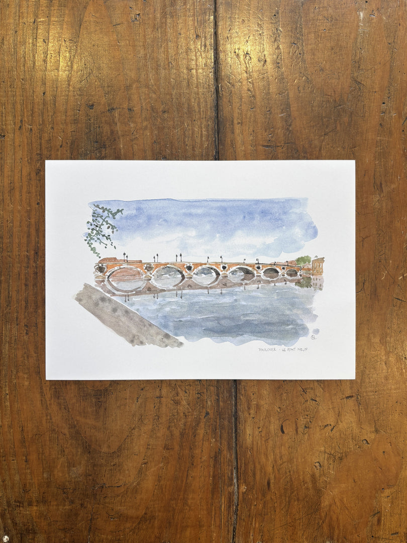 Pont Neuf - Affiche Toulouse