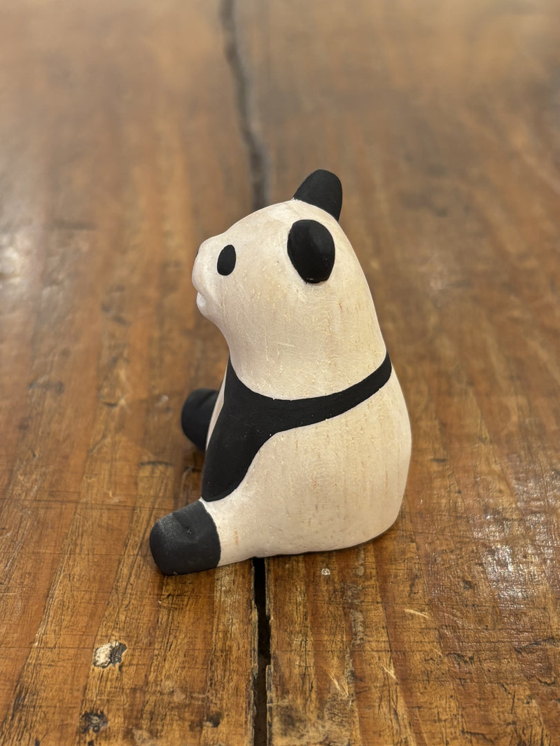 Panda Figurine en Bois - T-Lab.