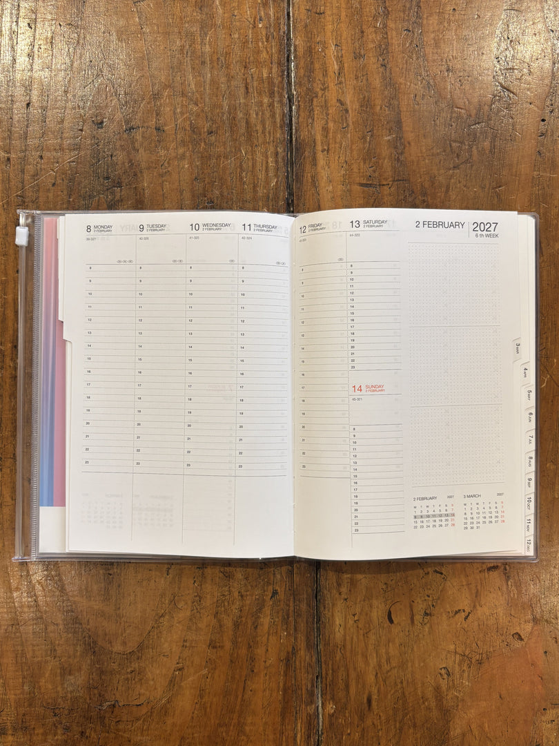 Agenda 2027 Diary 2027 Gradient Pink - Mark's Europe