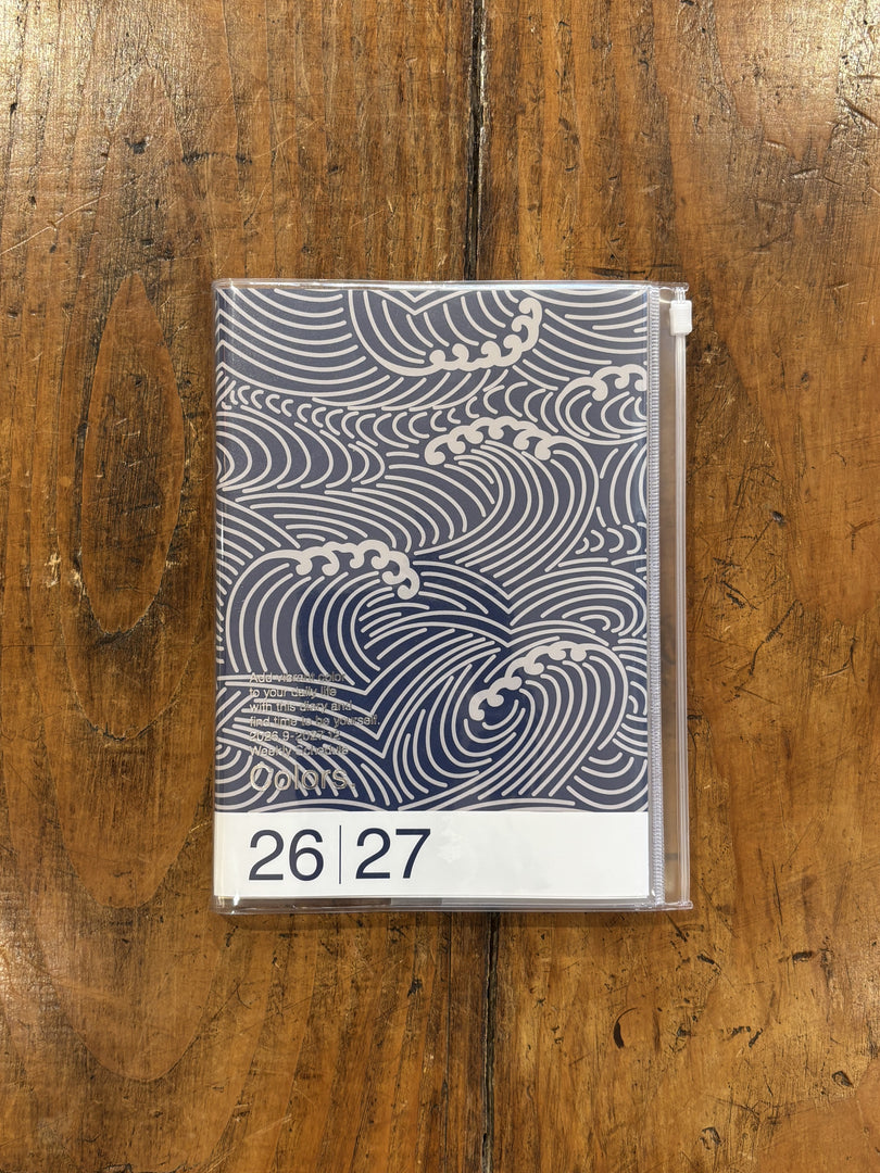 Agenda 2027 Diary 2027 Wave Navy - Mark's Europe