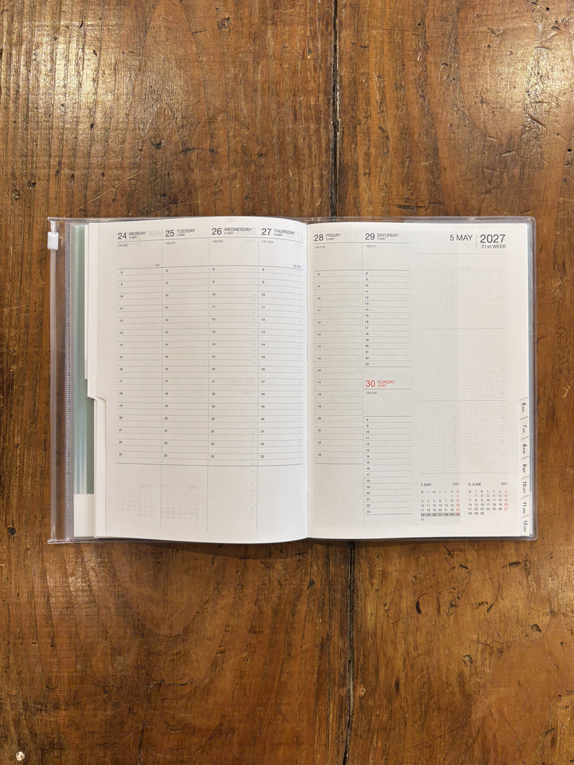 Agenda 2027 Diary 2027 Gradient Green - Mark's Europe
