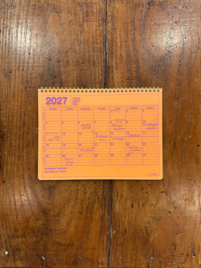 Calendrier 2027 Orange - MARK'S Europe