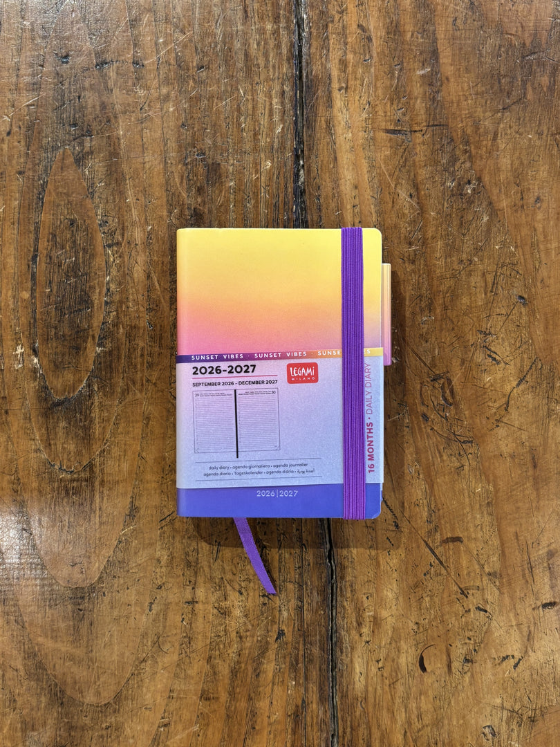 Agenda 2026/27 Journalier 16 Mois Sunset Vibes - Legami