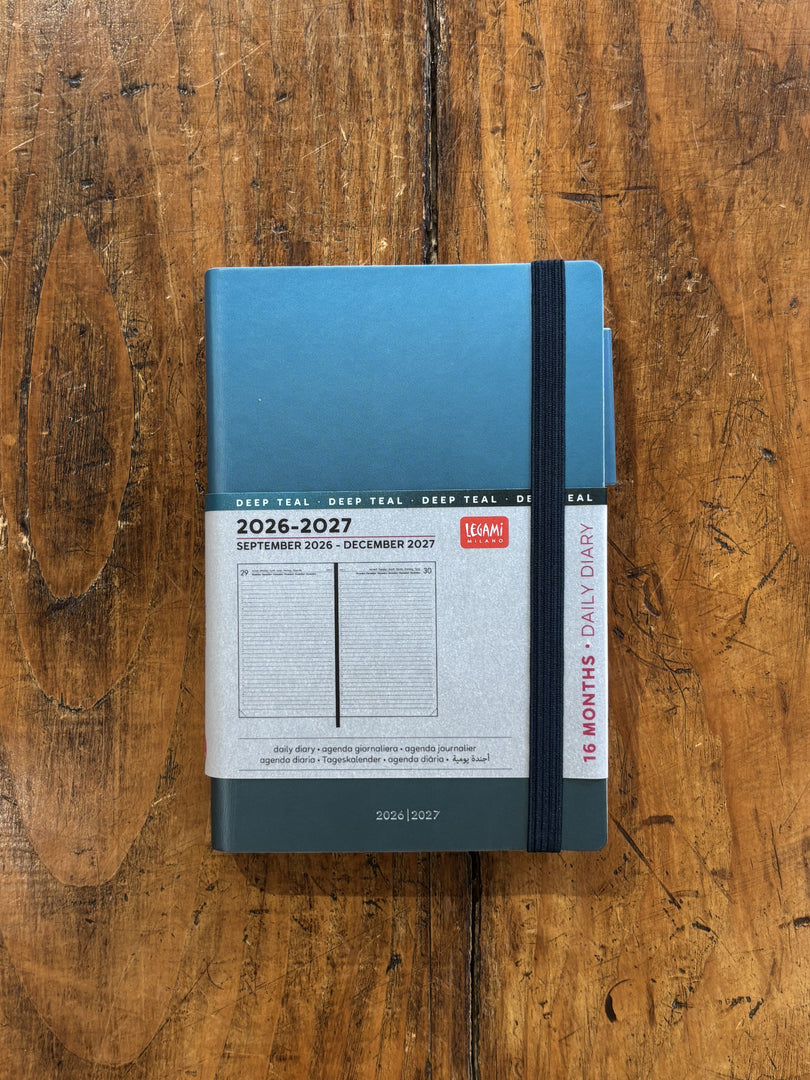 Agenda 2026/27 Journalier 16 Mois Bleu - Legami