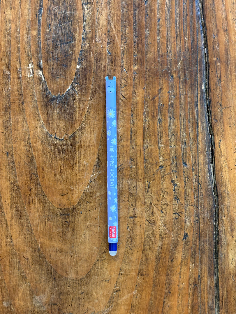 Stylo Gel Hippopotame - Legami