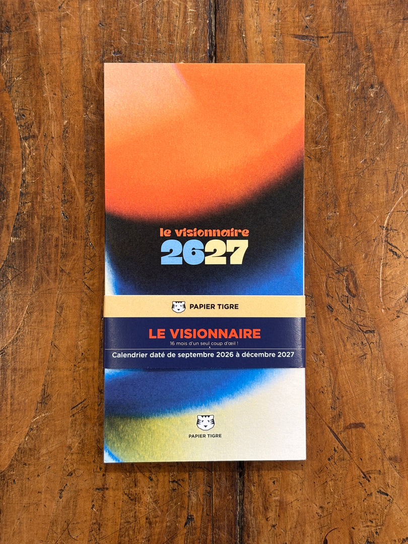 Calendrier Visionnaire 2026-2027 MIRAGE - Papier Tigre