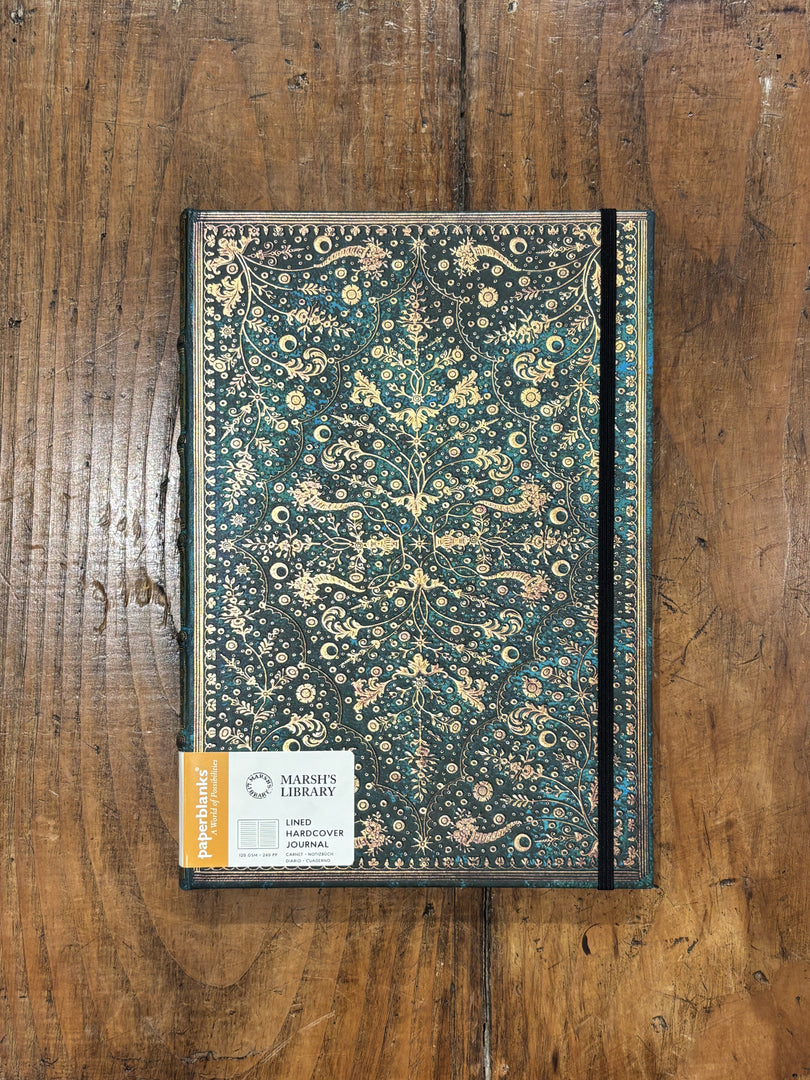 Carnet Emerald Flower Grande - Paperblank