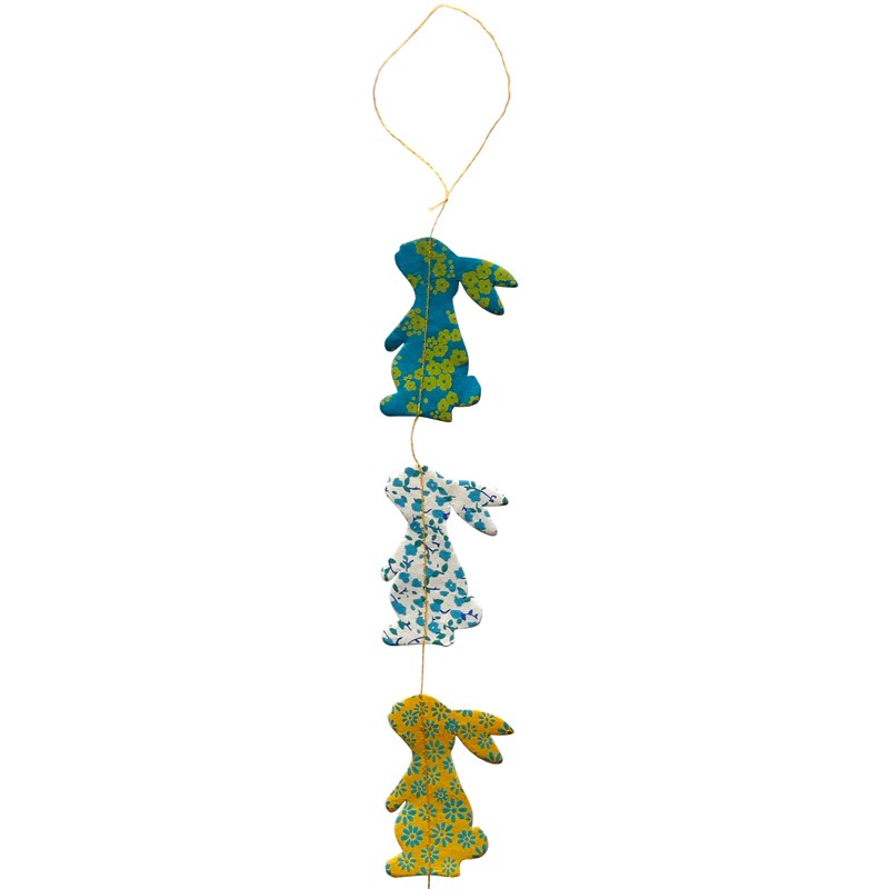 Lapins Multicolores Guirlande - Lamali