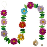 Chargez l'image dans le visionneur de galerie, Fleurs Multicolores Guirlande 3D - Lamali