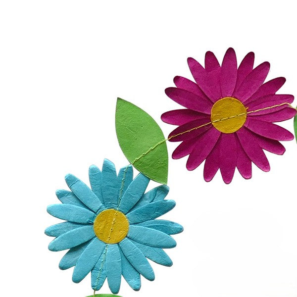 Fleurs Multicolores Guirlande 3D - Lamali